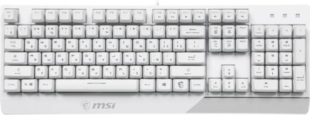 Клавиатуры MSI Vigor GK30 (белый) [S11-04RU304-CLA]