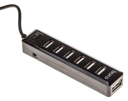 USB-хабы и док-станции Buro BU-HUB7-1.0-U2.0 [436334]