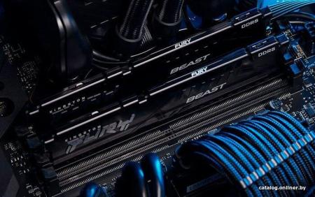 Оперативная память Kingston FURY Beast 16ГБ DDR5 6800 МГц KF568C34BBE-16 [KF568C34BBE-16]