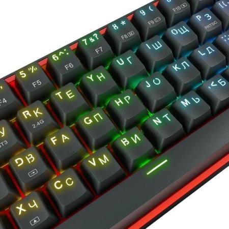 Клавиатуры Redragon Fizz Pro (черный/красный) [70666, 6950376706669]