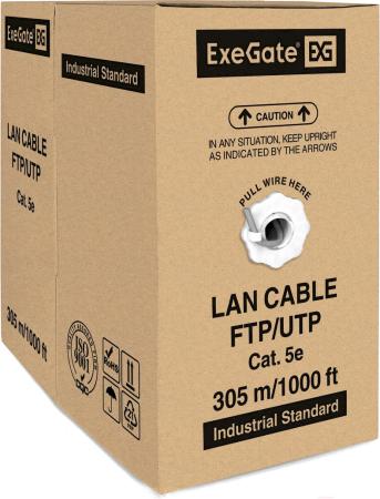 Кабели, адаптеры, разветвители ExeGate SFTP4-C5e-CU-S24-IN-PVC-GY-305-FLUKE SFTP EX281809RUS [EX281809RUS]