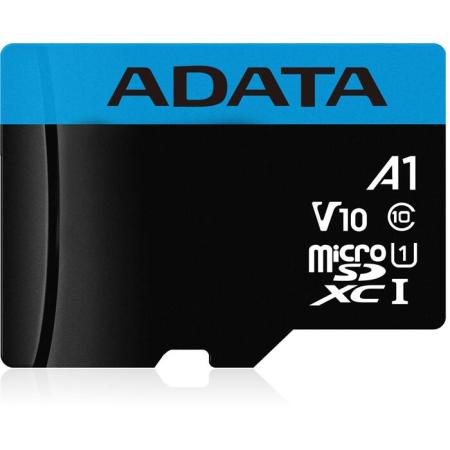 Карты памяти ADATA Premier AUSDH32GUICL10A1-RA1 microSDHC 32GB (с адаптером) [AUSDH32GUICL10A1-RA1]