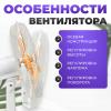 Вентиляторы и охладители воздуха Sundays Home RD-40A (оранжевый)