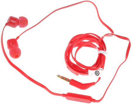 Наушники и гарнитуры JBL Tune 110 (красный) [JBLT110RED]