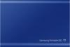 Внешние накопители Samsung T7 2TB (синий) [MU-PC2T0H/WW]