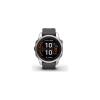 Умные часы и браслеты Garmin Fenix 7S Pro Solar (серебро/графит) [010-02776-01]