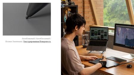 Графические планшеты Huion Kamvas 13 Gen 3 (розовый)