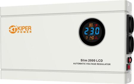 Стабилизаторы, сетевые фильтры, удлинители Kiper Power Slim 2000 LCD [8926, 4811312001113]
