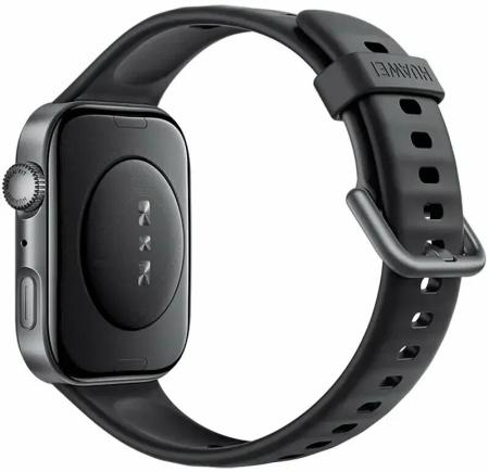 Умные часы и браслеты Huawei Watch FIT 4 (черный, с черным силиконовым ремешком, международная версия) [55020FAP, 6942103155277]