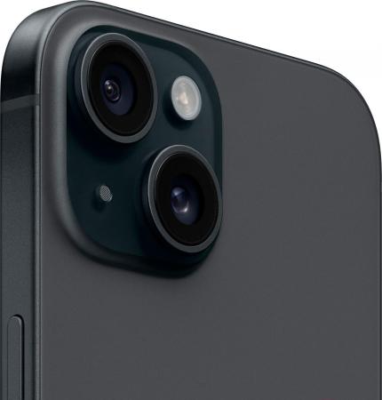 Мобильные телефоны Apple iPhone 15 128GB (черный) [MTP03HX/A, MTP03HN/A, MTP03ZP/A]