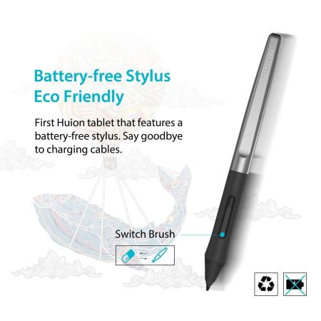 Графические планшеты Huion Inspiroy H950P