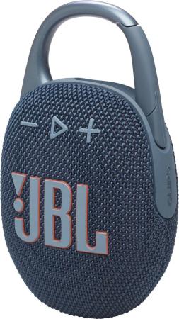 Беспроводные и портативные колонки JBL Clip 5 (темно-синий) [JBLCLIP5BLU, 1200130010187]