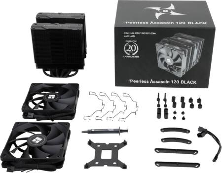 Системы охлаждения Thermalright Peerless Assassin 120 (черный) [TRPA120B]