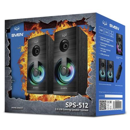 Мультимедиа акустика SVEN SPS-512
