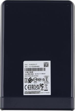 Внешние накопители ADATA HV620S AHV620S-2TU31-CBL 2TB (синий) [AHV620S-2TU31-CBL]