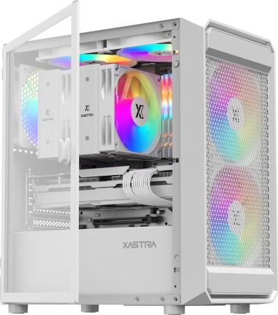 Корпуса XASTRA A303M 3ARGB (белый) [A303M-2FC14A-1FC12A-D-WH]