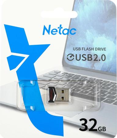 USB Flash Netac 32GB USB 2.0 FlashDrive Netac UM81 Ultra compact [NT03UM81N-032G-20BK]