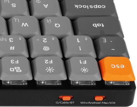 Клавиатуры Keychron K3 Max RGB K3M-H3-RU (Gateron Low Profile Brown 2.0) [K3M-H3-RU]