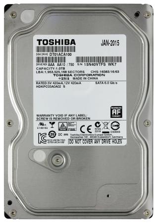 Жесткие диски Toshiba DT01ACA 1TB (DT01ACA100) [DT01ACA100]