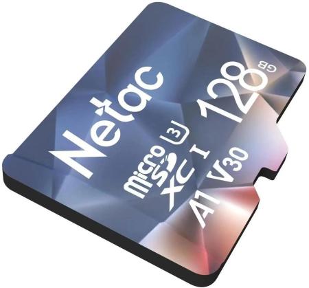 Карты памяти Netac microSDXC P500 Ultra 128GB NT02P500ULT-128G-S [NT02P500ULT-128G-S]