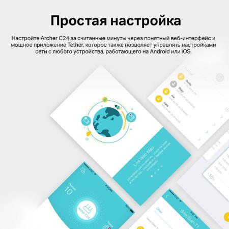 Беспроводные маршрутизаторы TP-Link Archer C24