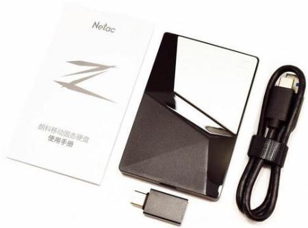 Внешние накопители Netac Z7S 2TB NT01Z7S-002T-32BK [NT01Z7S-002T-32BK]