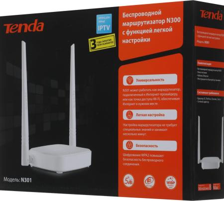 Беспроводные маршрутизаторы Tenda N301