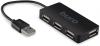 USB-хабы и док-станции Buro BU-HUB4-U2.0-Slim [389734]
