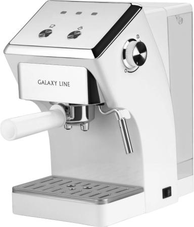 Кофеварки и кофемашины Galaxy Line GL0756 (белый) [GL0756/белый, гл0756лбел]