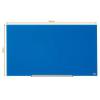 Офисные доски, флипчарты Nobo Diamond Glass Board Magnetic 993x559 (синий) [1905188]