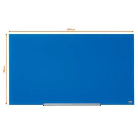 Офисные доски, флипчарты Nobo Diamond Glass Board Magnetic 993x559 (синий) [1905188]