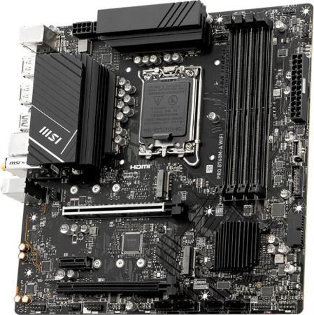 Материнские платы MSI Pro B760M-A WiFi