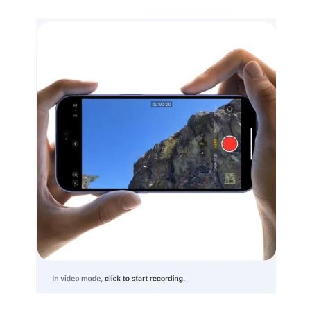 Мобильные телефоны Apple iPhone 16 128GB (черный) [MYE73HN/A]