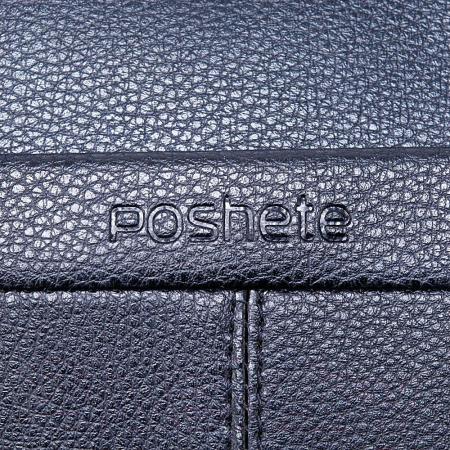 Женские и мужские сумки Poshete 250-8332-3-BLK (черный) [250-8332-3-BLK]
