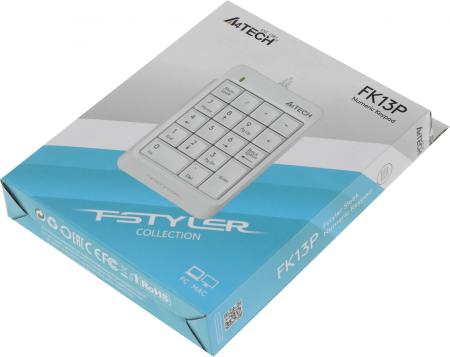 Клавиатуры A4Tech FK13P (белый)