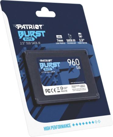 SSD Patriot Burst Elite 960GB PBE960GS25SSDR [PBE960GS25SSDR]