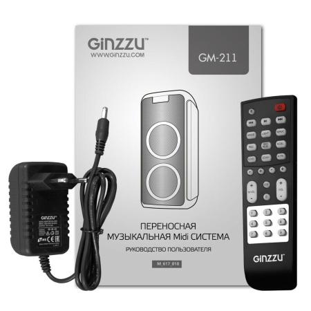 Беспроводные и портативные колонки Ginzzu GM-211