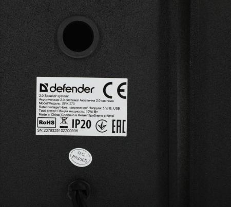 Мультимедиа акустика Defender SPK 270 [65270]