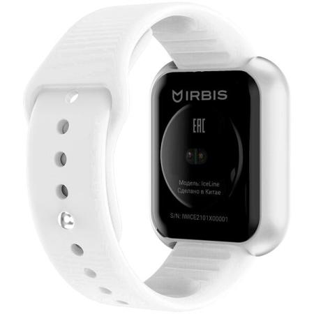 Умные часы и браслеты IRBIS IceLine (серебристый/белый) [Iceline_W]