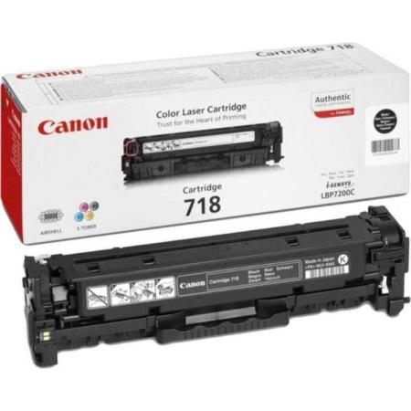 Картриджи для принтеров и МФУ Canon 718 Black (2662B002AA) [2662B002AA, 2662B002]
