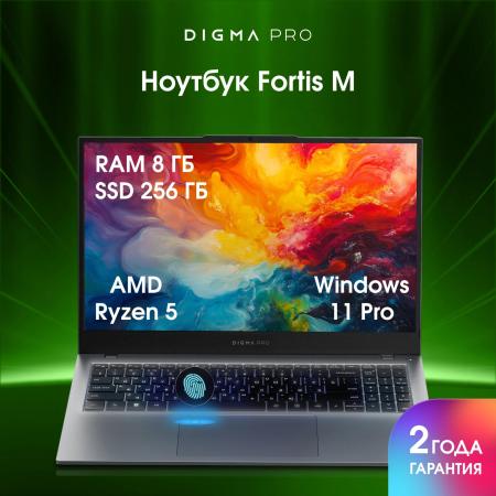 Ноутбуки Digma Pro Fortis M DN15R5-8CXW04 [DN15R5-8CXW04, 2019082]