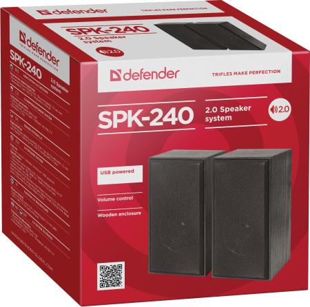 Мультимедиа акустика Defender SPK 240 [65224]