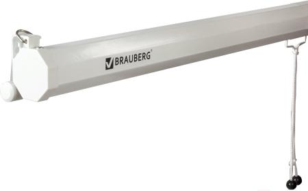 Проекционные экраны BRAUBERG Wall 1:1 (200x200) 236727 [236727]