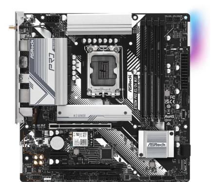 Материнские платы ASRock B760M Pro RS/D4 WiFi