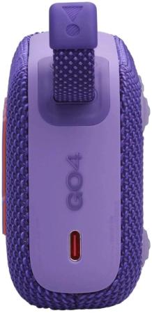 Беспроводные и портативные колонки JBL Go 4 (фиолетовый) [JBLGO4PUR, 1200130009471]