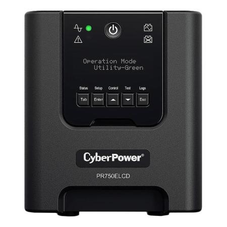 Источники бесперебойного питания CyberPower Professional Tower PR750ELCD [PR750ELCD]