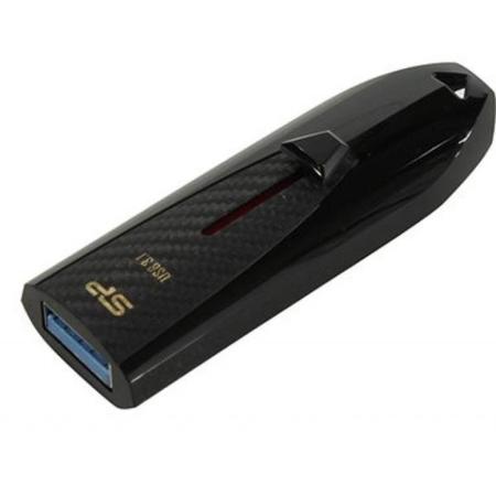 USB Flash Silicon-Power Blaze B25 64GB (черный) [SP064GBUF3B25V1K, 4712702657777]