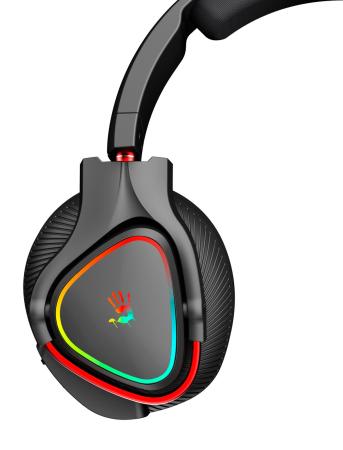 Наушники и гарнитуры A4Tech Bloody MR710 (черный)