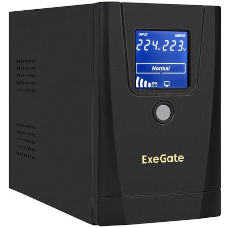 Источники бесперебойного питания ExeGate SpecialPro Smart LLB-900.LCD.AVR.1SH.2C13 EX292779RUS [EX292779RUS]