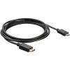 Кабели, адаптеры, разветвители Buro BHP-DPP-HDMI-3 (3 м, черный) [BHP-DPP-HDMI-3]